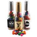 8" Champagne Bottle with Gumballs